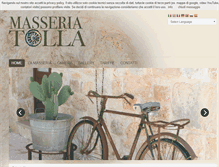 Tablet Screenshot of masseriatolla.it